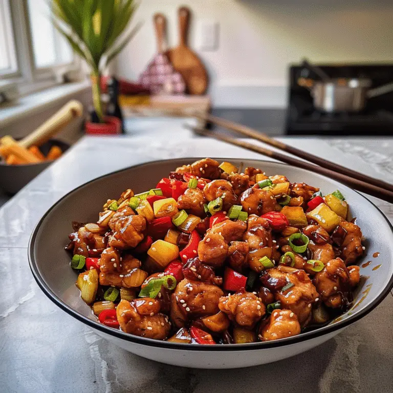 Kung Pao Chicken Dish