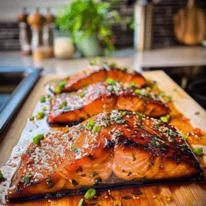Grilled Cedar Plank Salmon for Memorial Day