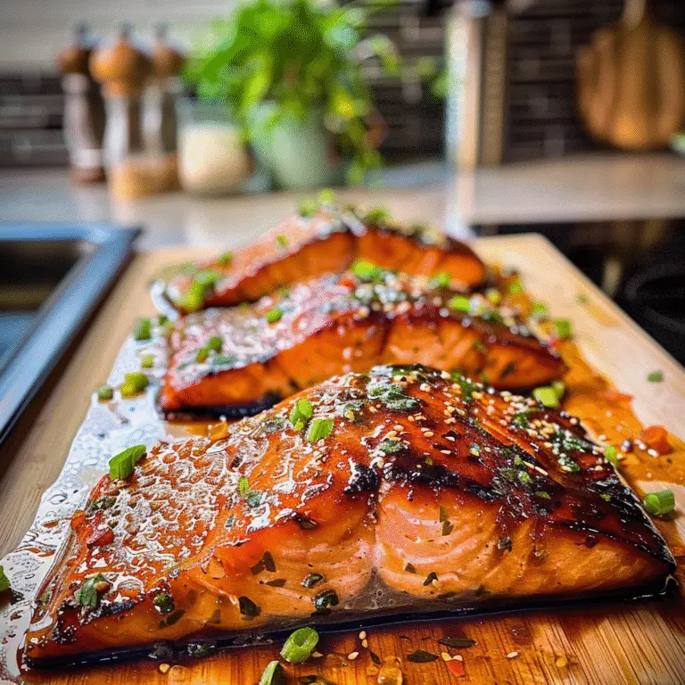 Grilled Cedar Plank Salmon for Memorial Day