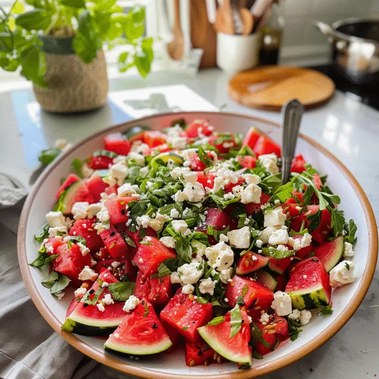 Watermelon Feta Salad