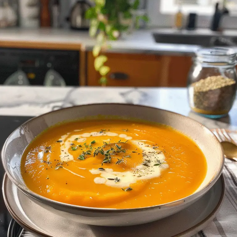 Butternut Squash Soup Bowl