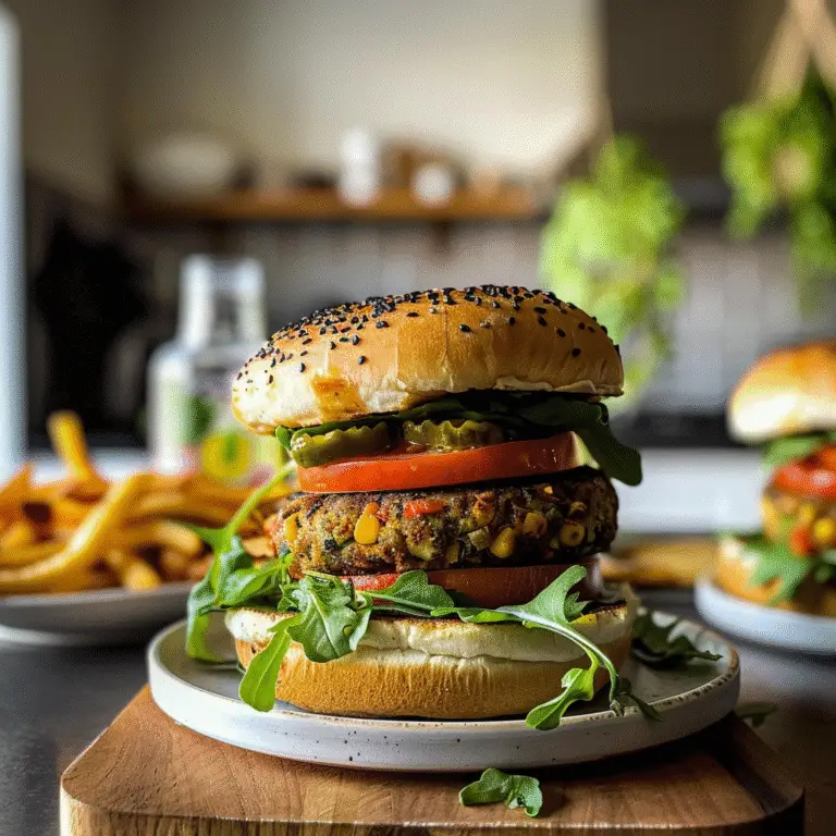 Homemade Veggie Burgers