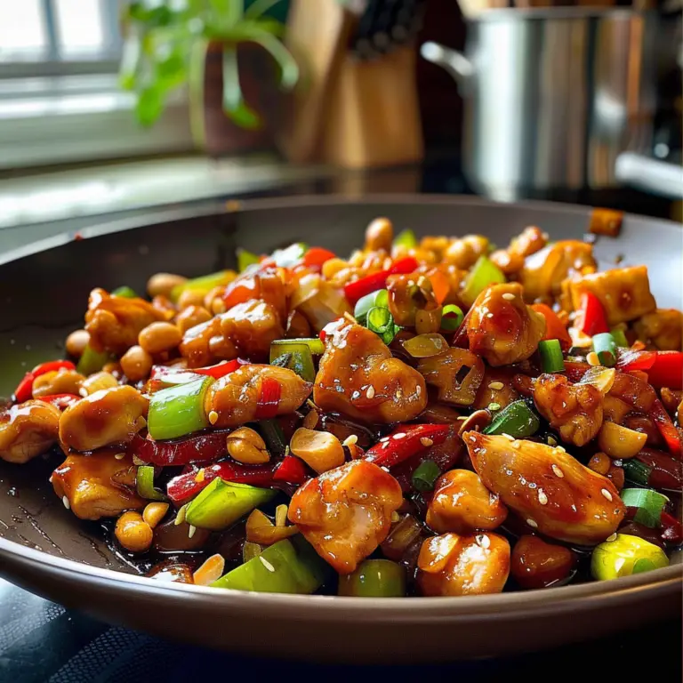 Kung Pao Chicken Dish
