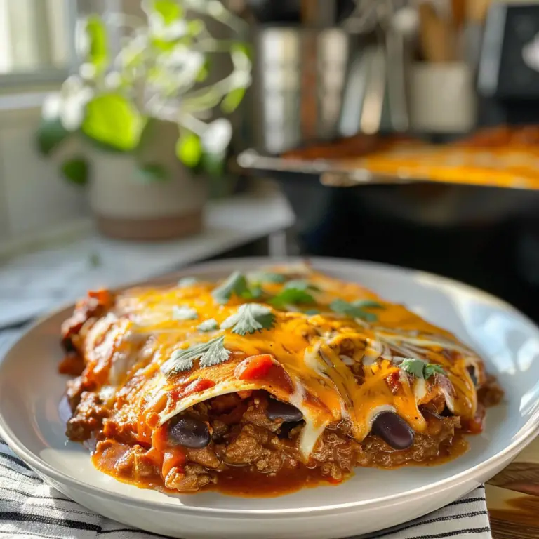Beef Enchiladas Dish