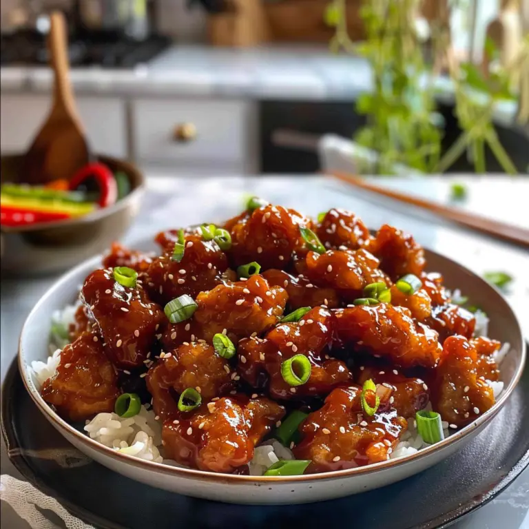 Delicious General Tso's Chicken Dish
