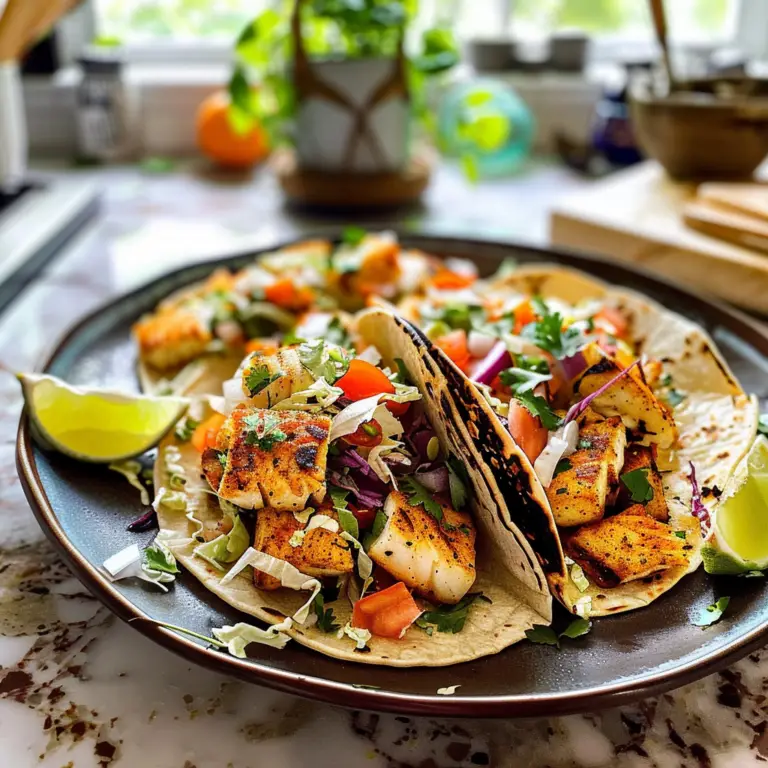 Grilled Fish Tacos for Memorial Day