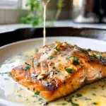 Butter Garlic Salmon Dish