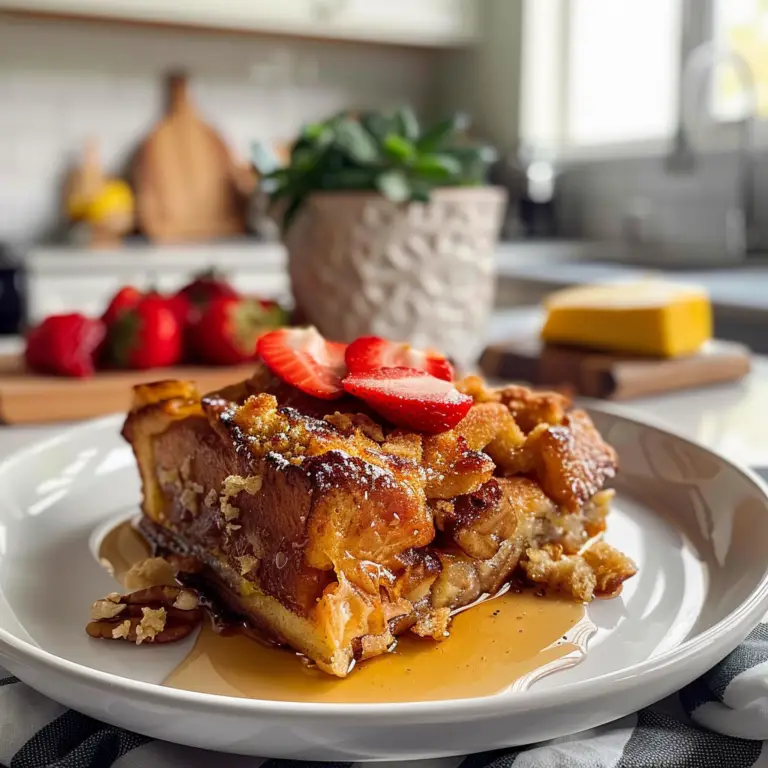 Mother's Day Overnight French Toast Casserole Image