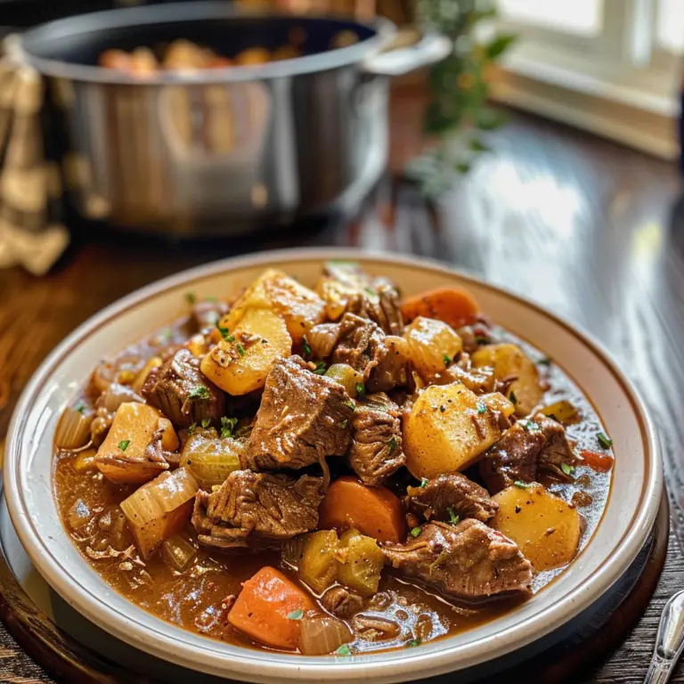 Instant Pot Beef Stew for Comfort Food Lovers