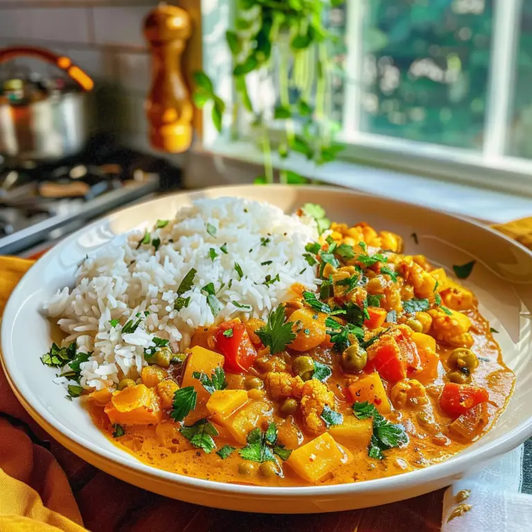 Easy Vegetable Curry Dish