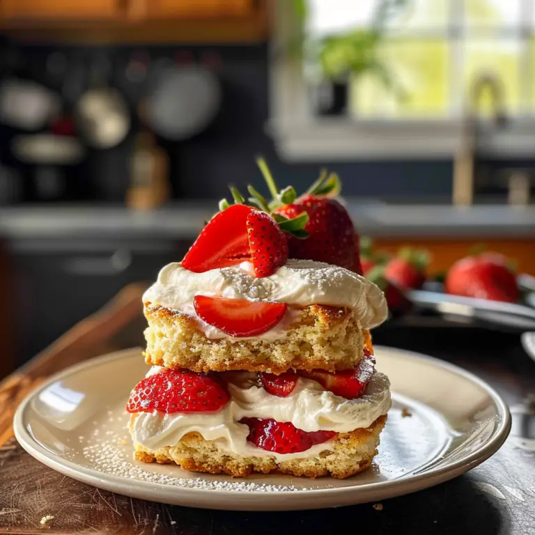 Mother's Day Strawberry Shortcake