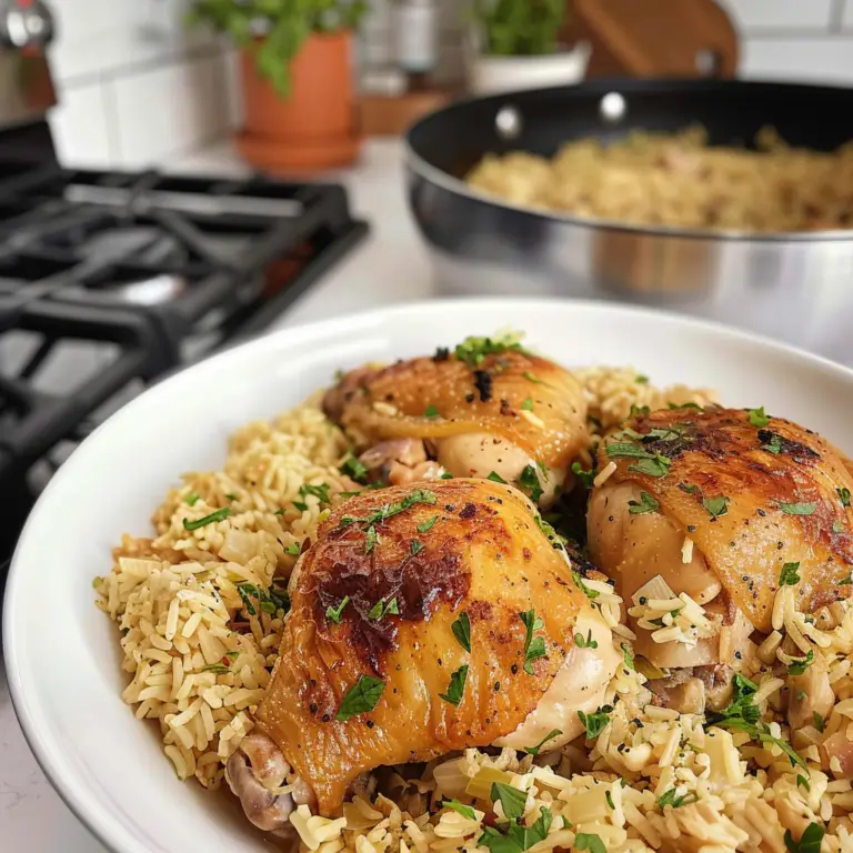 One-Pot Chicken and Rice Dish