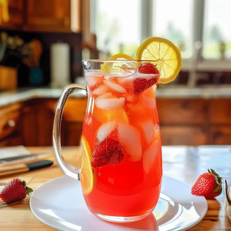 Memorial Day Strawberry Lemonade