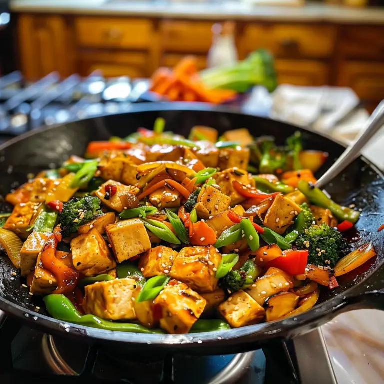 Tofu Stir Fry Dish