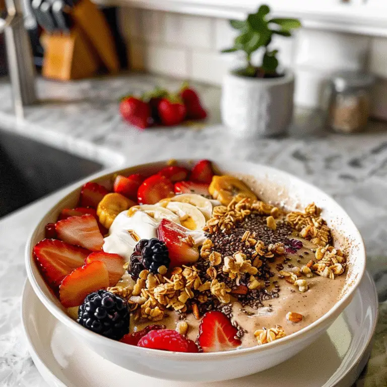 High-Protein Yogurt Breakfast Bowl