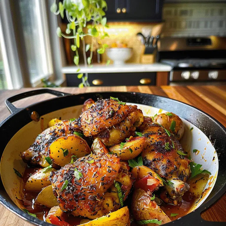 Cajun Chicken and Potatoes
