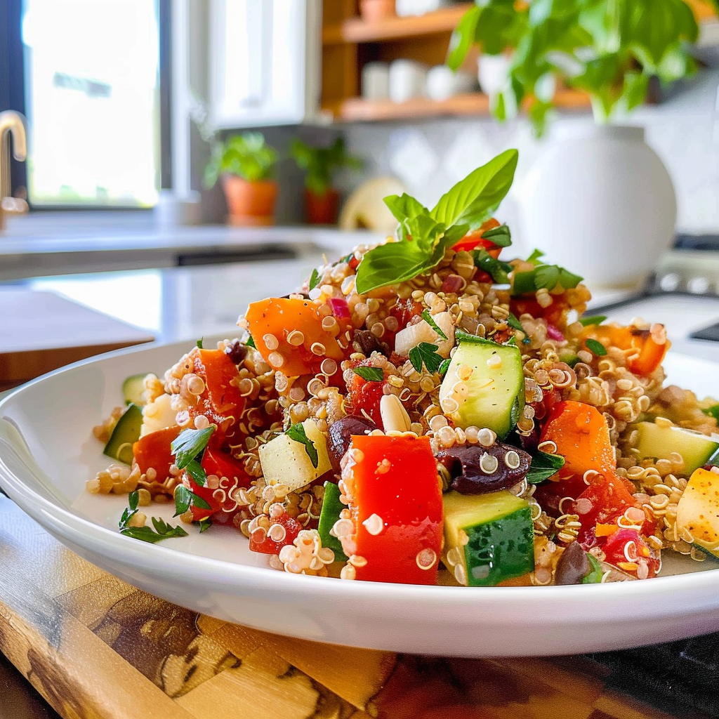 Mediterranean Quinoa Bowl