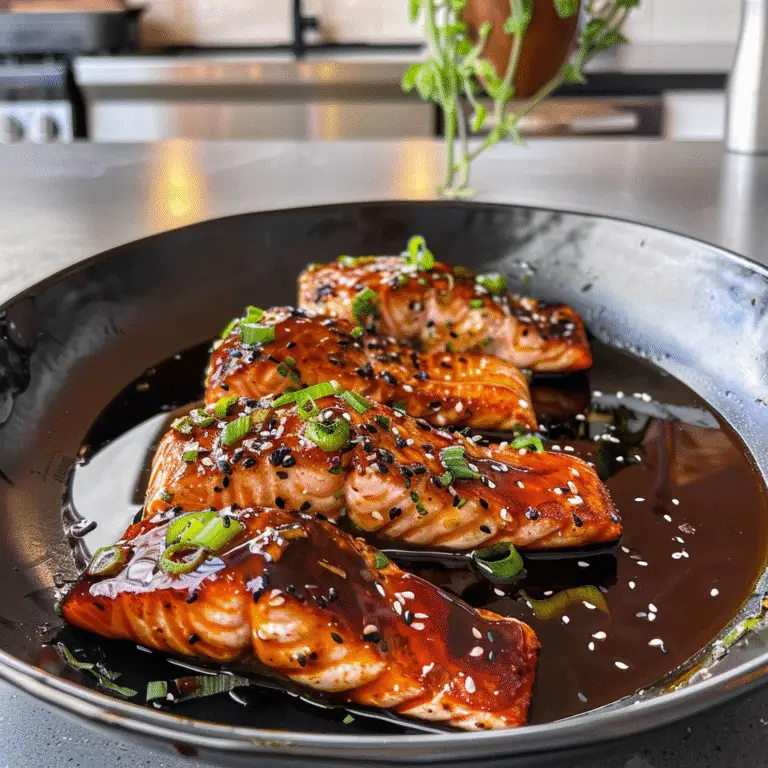 Ginger Soy Salmon Dish