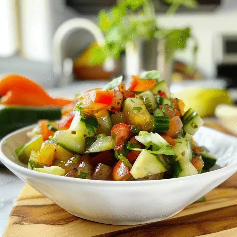 Pickle-Infused Salsa