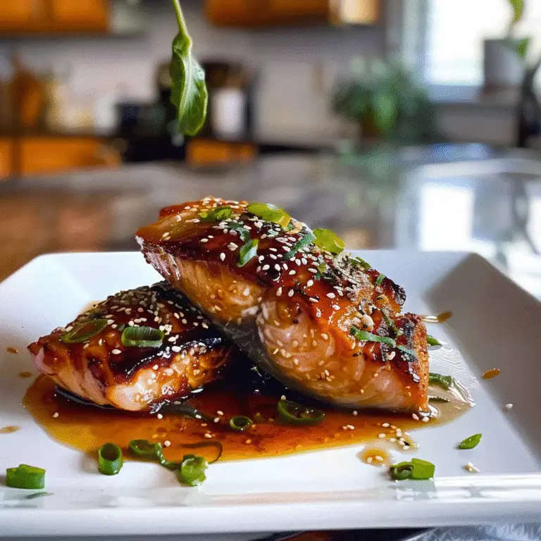 Delicious Miso Glazed Fish