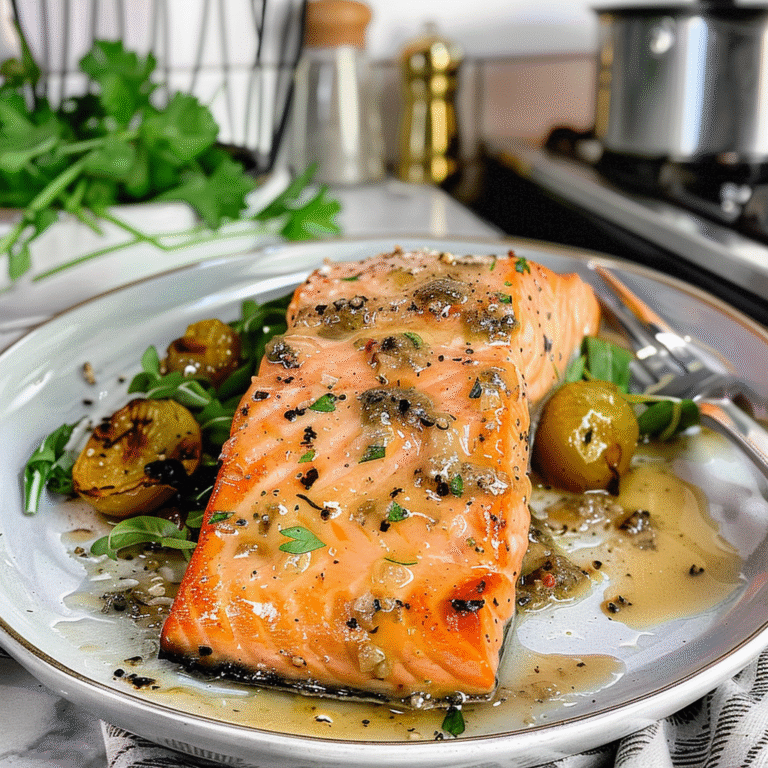 Dijon Salmon Ready to Serve