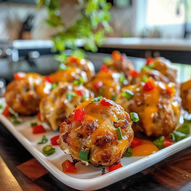 Delicious Rotel Cream Cheese Sausage Balls