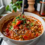 Stuffed Pepper Soup Bowl