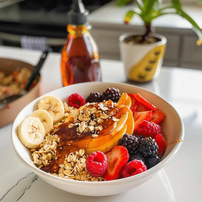 Breakfast Grain Bowl with Fruit