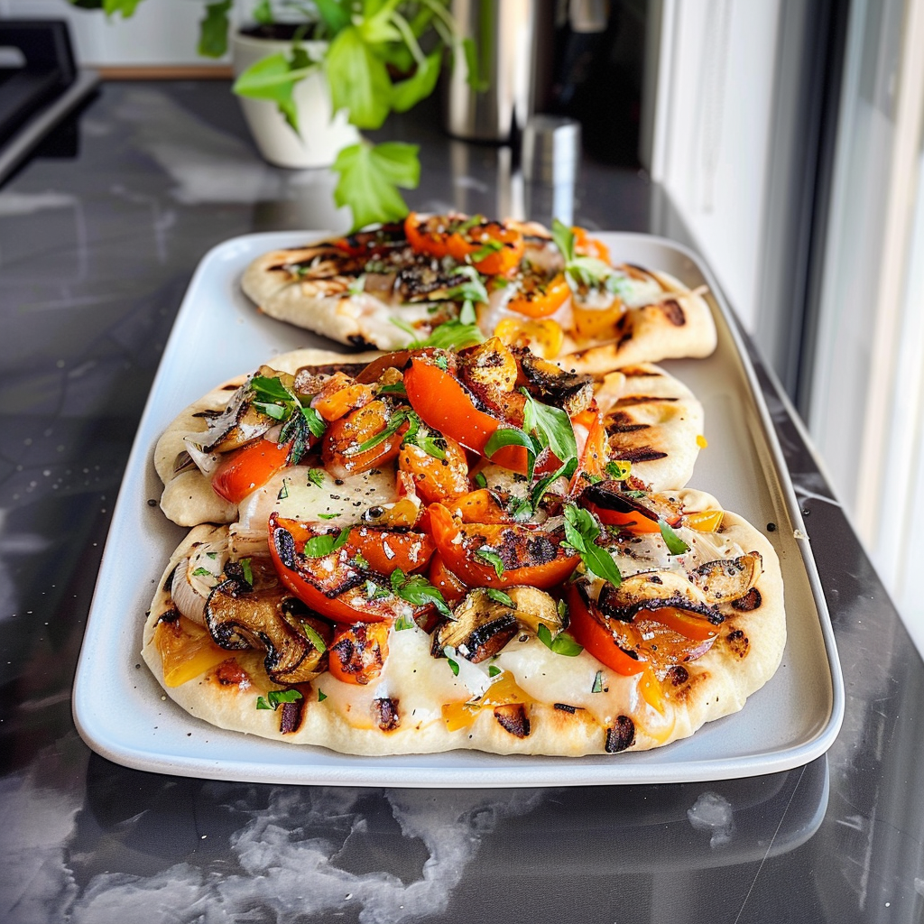 Grilled Vegetable Flatbread