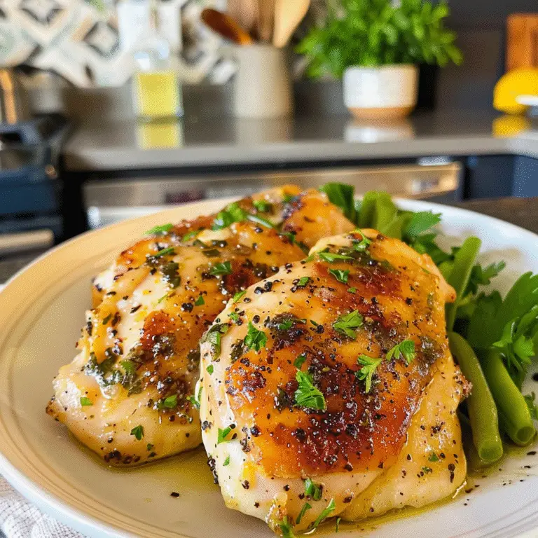 Lemon Pepper Chicken Dish