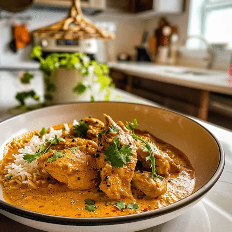 Delicious Chicken Korma Dish
