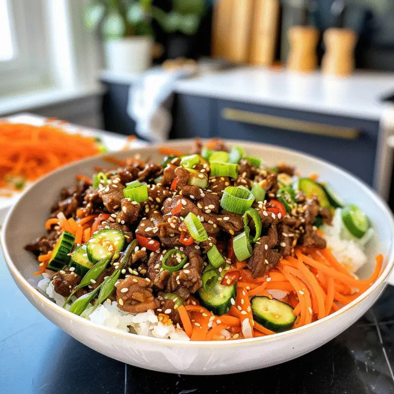 Delicious Korean Beef Bowls