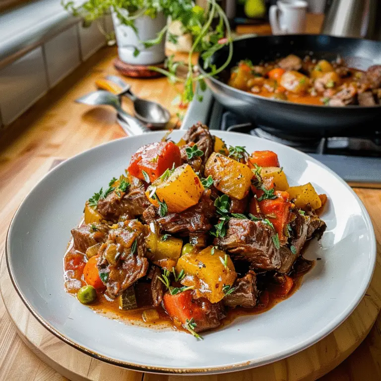 Instant Pot Beef Stew Deliciousness