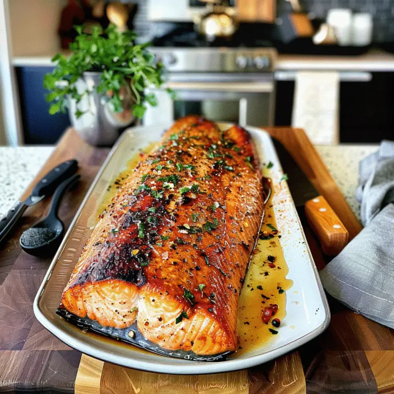 Memorial Day Grilled Cedar Plank Salmon