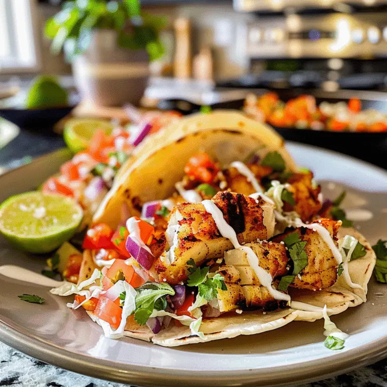 Grilled Fish Tacos for Memorial Day