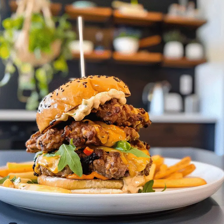 Crispy Smash Burgers