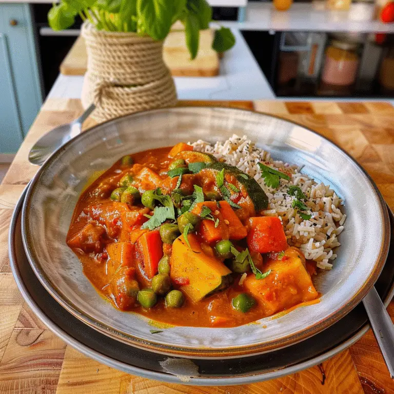 Easy Vegetable Curry Dish