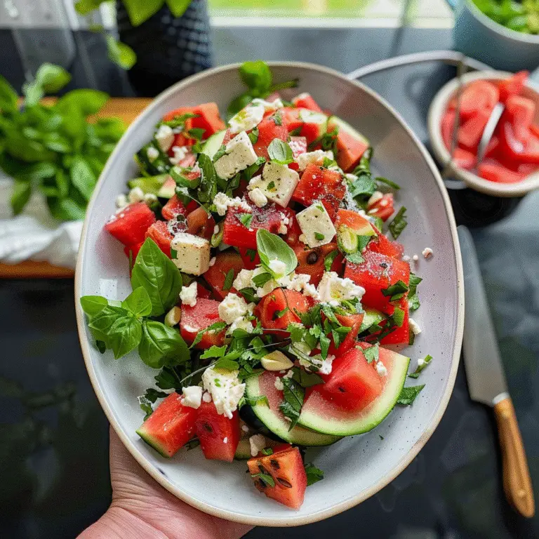 Summer Watermelon Feta Salad