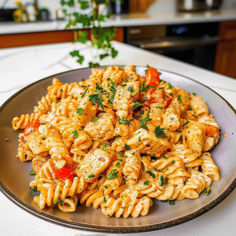 Creamy Cajun Pasta Dish