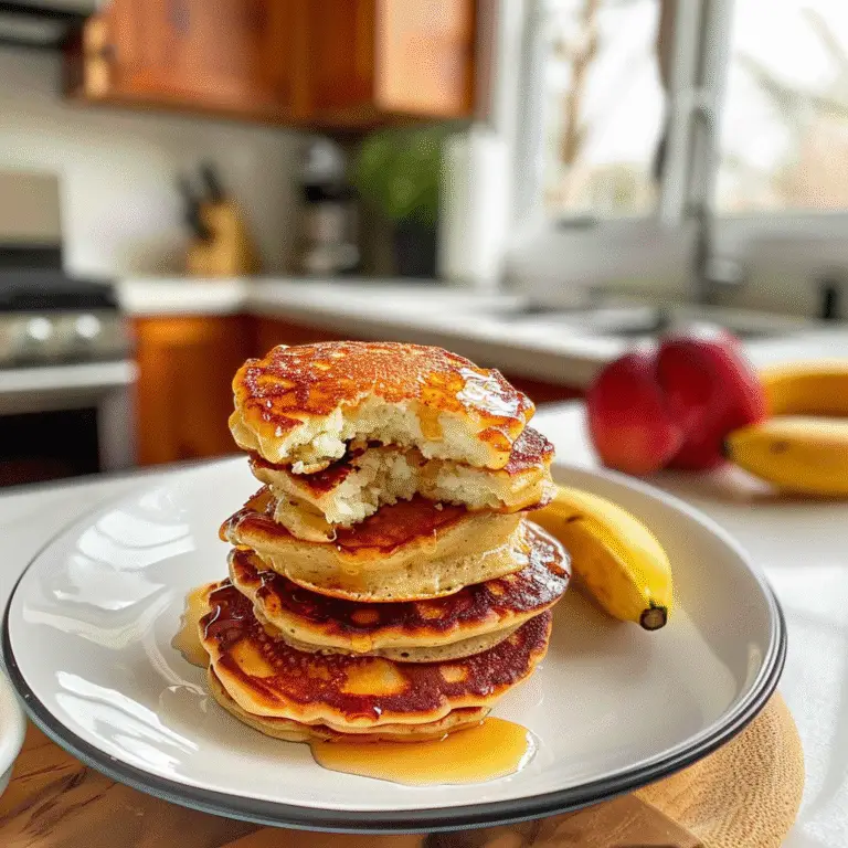 High-Protein Cottage Cheese Pancakes