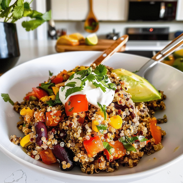Mexican Quinoa Bowl