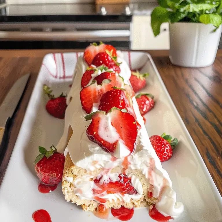 Strawberry Shortcake Cheesecake Rolls