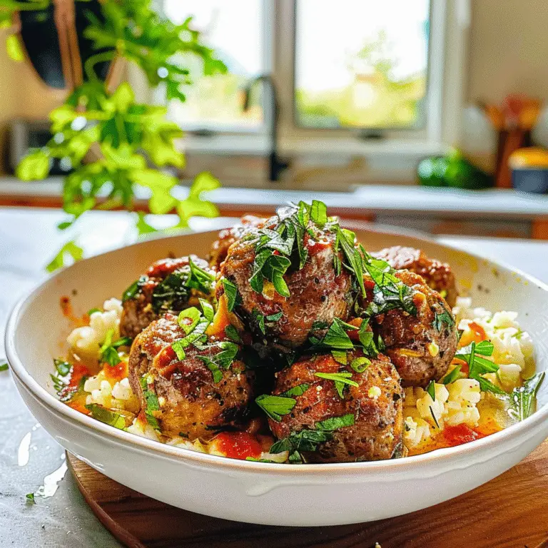 Delicious Greek Meatballs Freshly Made