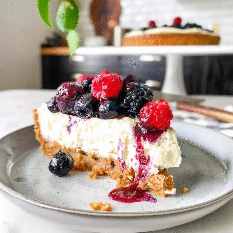 Berry Cheesecake Delight