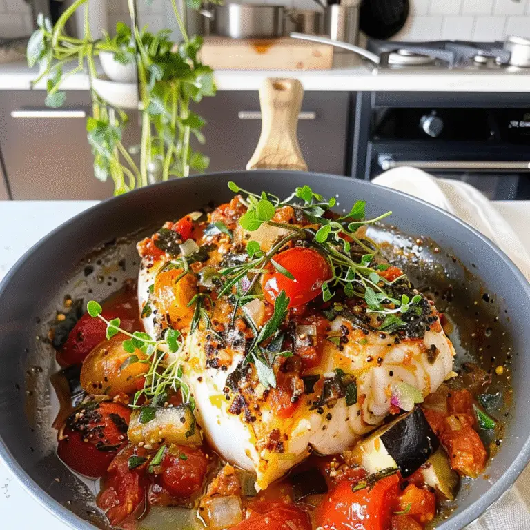 Mediterranean Cod Dish
