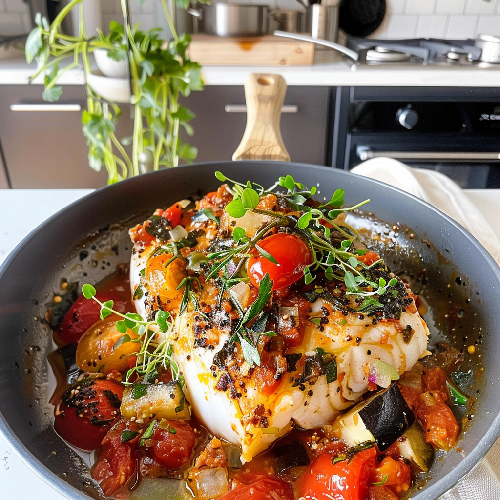 Mediterranean Cod Dish