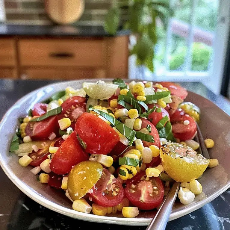 Summer Corn Tomato Salad