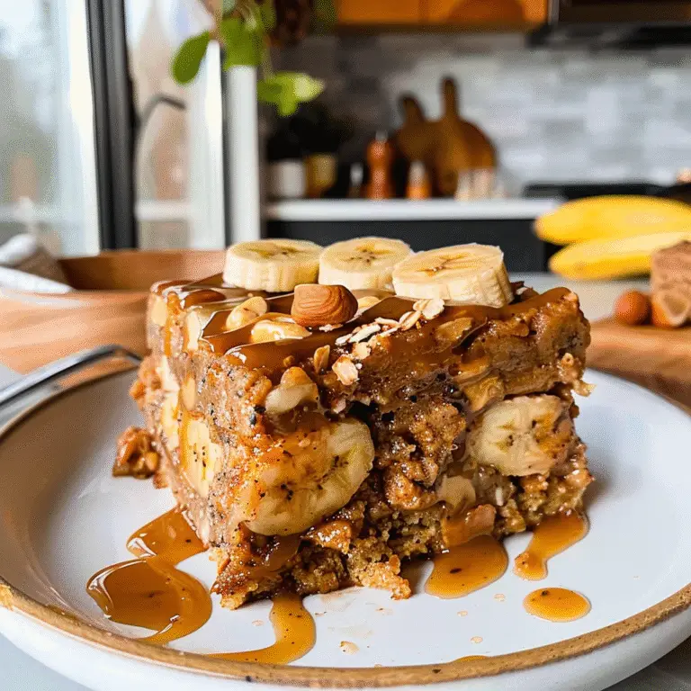 Peanut Butter Banana Breakfast Bake
