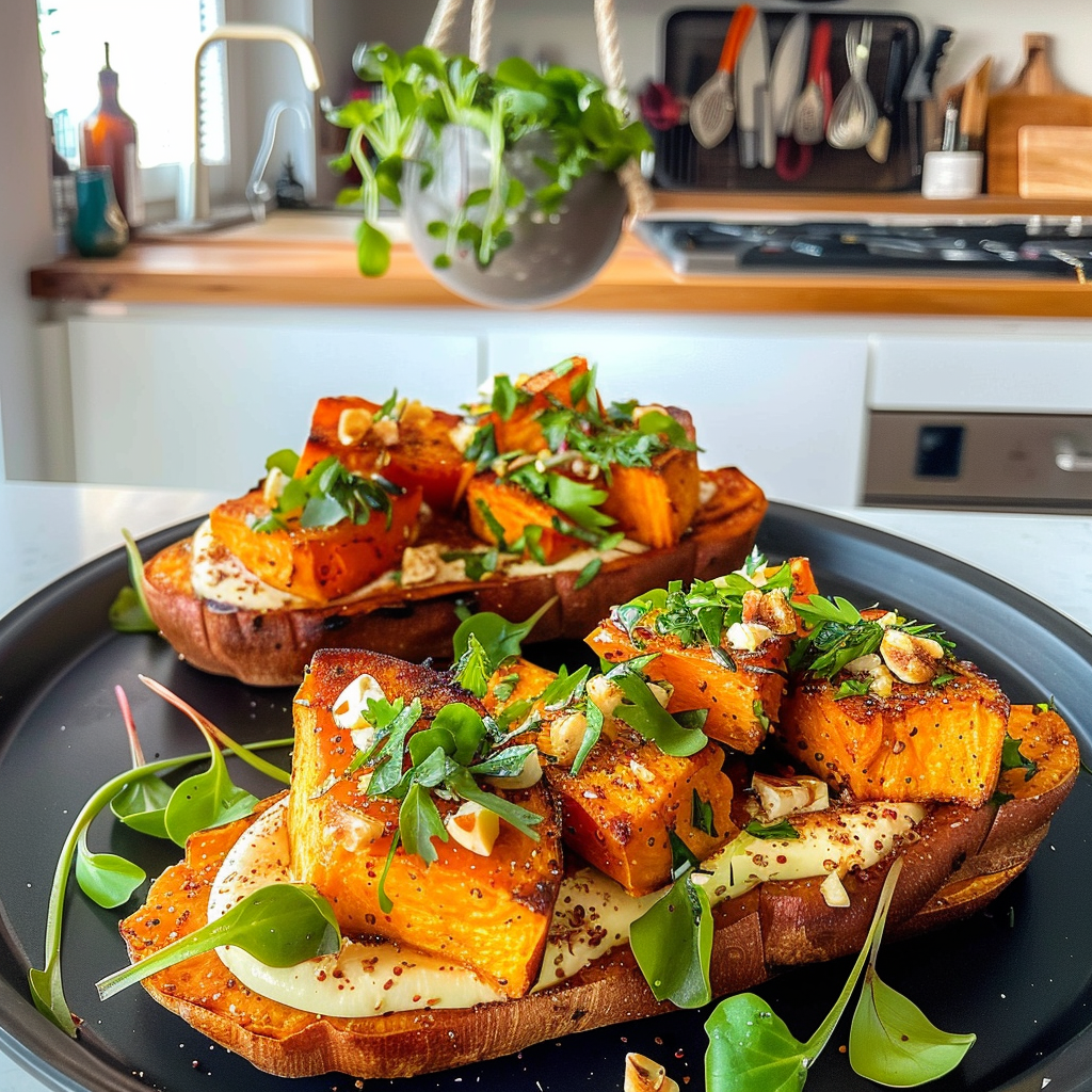 Breakfast Sweet Potato Toast