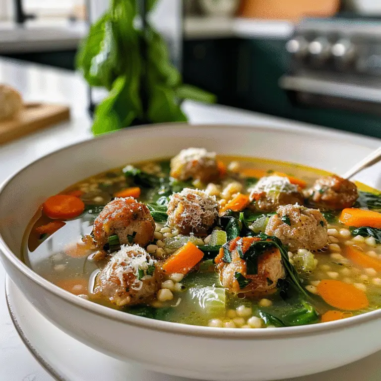 Italian Wedding Soup Bowl